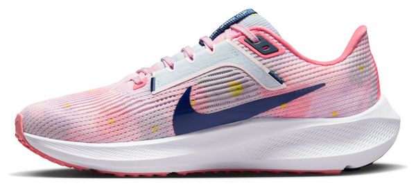 Chaussures de Running Femme Nike Air Zoom Pegasus 40 Premium Rose Bleu
