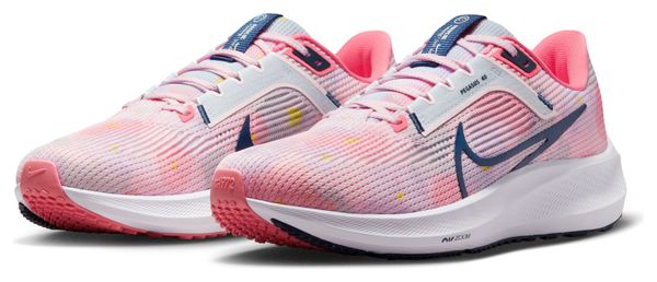 Chaussures de Running Femme Nike Air Zoom Pegasus 40 Premium Rose Bleu