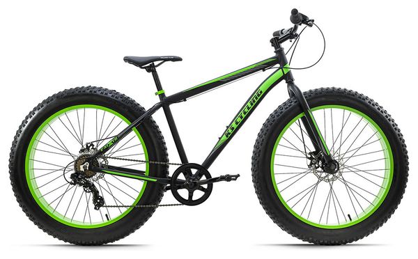 VTT Fatbike 26'' Fat-XTR noir 7 vitesses TC 46 cm KS Cycling