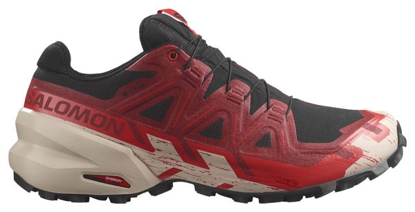 Salomon Speedcross 6 Gore-Tex Trailrunning-Schuhe Rot/Schwarz