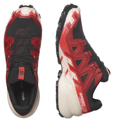 Salomon Speedcross 6 Gore-Tex Trailschoenen Rood/Zwart