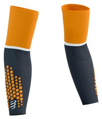 Compressport ArmForce Ultralight Sleeves Grey/Orange
