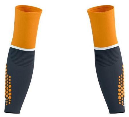 Compressport ArmForce Ultralight Sleeves Grey/Orange