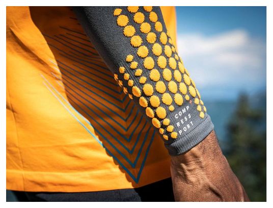 Compressport ArmForce Ultralight Sleeves Grey/Orange