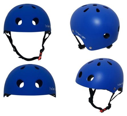 Casque de cyclisme pour enfants - Bleu Mat