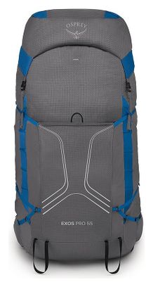 Zaino da trekking Osprey Exos Pro 55 grigio da uomo
