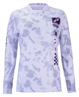 Maillot Manches Longues Femme Kenny Charger Dye Blanc