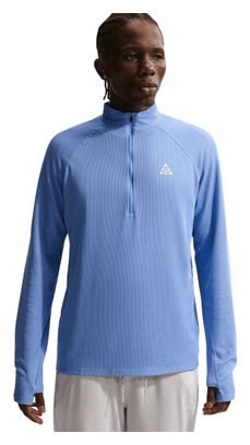 Sudadera con cremallera 1/4 Nike ACG azul para hombre