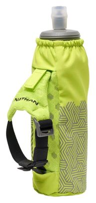 Nathan Hypernight Pinnacle Flask + Soporte 420ml Amarillo/Reflejo