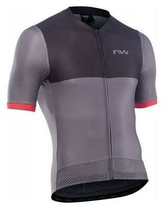 Northwave Storm Air Short Sleeve Jersey Grey/Red