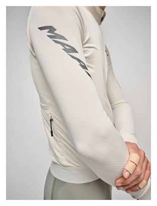 Maglia termica Maap Emerge Beige a maniche lunghe da uomo