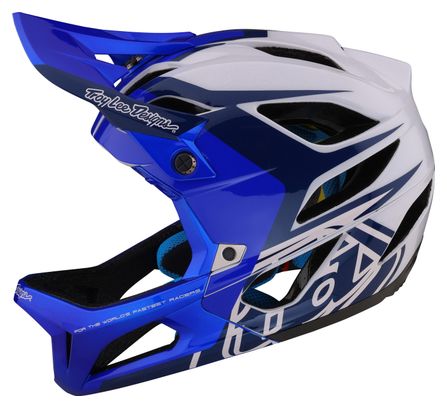 Troy Lee Designs Stage Mips Full Face Helmet Blue/White