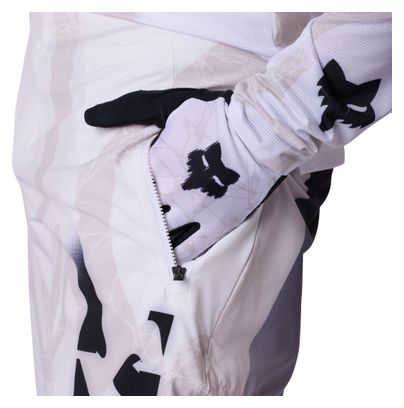 Pantaloni Fox Flexair Diffuse Special Edition bianchi da uomo