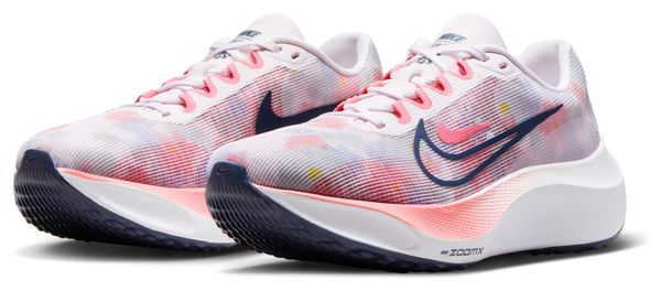Chaussures de Running Femme Nike Zoom Fly 5 Premium Rose Bleu