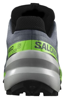 Salomon Speedcross 6 Gore-Tex Trail Shoes Grey/Green