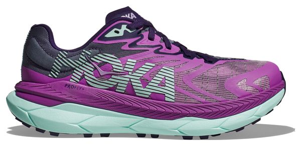 Chaussures de Trail Running Hoka Femme Tecton X 2 Violet Bleu