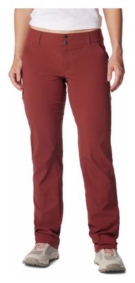 Pantalon de Randonnée Femme Columbia Saturday Trail Rouge