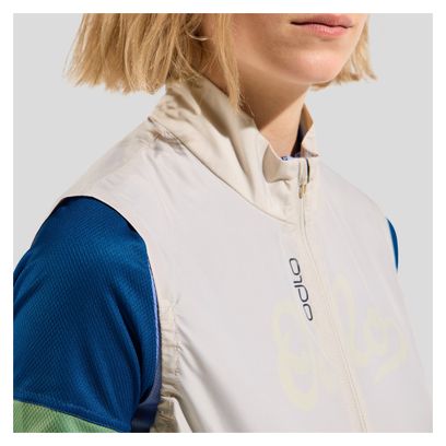 Odlo Essentials Women's Winddicht vest Light Grey