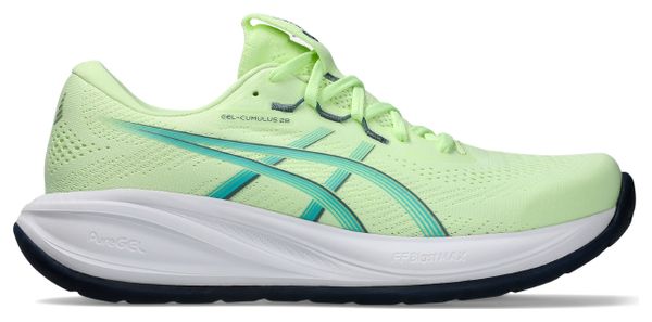Asics Gel-Cumulus 28 Running Shoes for Men, Yellow/Blue