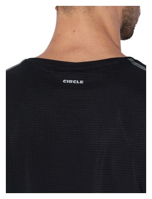 Men's Black Circle Legend Running T-Shirt