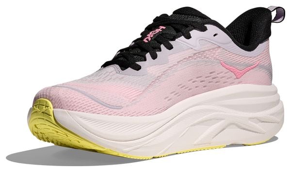 Hoka Skyflow Running Shoes Pink/Grey Women's