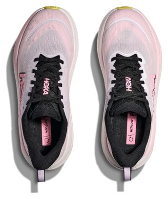 Hoka Skyflow Running Shoes Pink/Grey Women's
