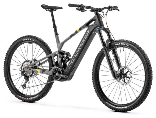 Mondraker Crafty Carbon R Full-Suspension Electric MTB Shimano 12S 800 Wh 29'' Grey Black 2025