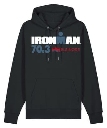 Felpa con cappuccio Ironman 70.3 Elsinore Nero