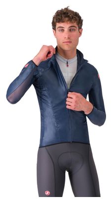 Castelli Aria Shell Windjack Blauw