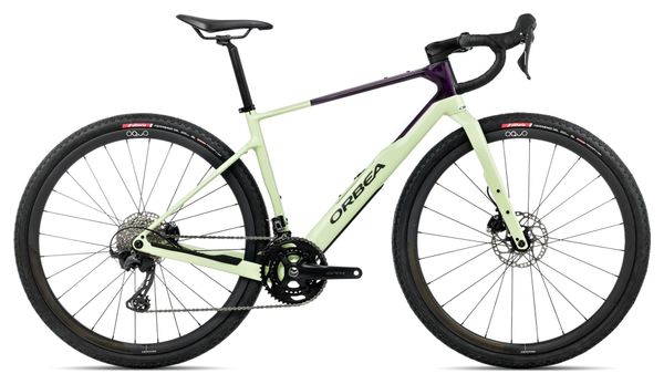 Orbea Terra M35TEAM Gravel Bike Shimano GRX 12S 700 mm Acid Gum Green Fantasy Purple Carbon View 2026
