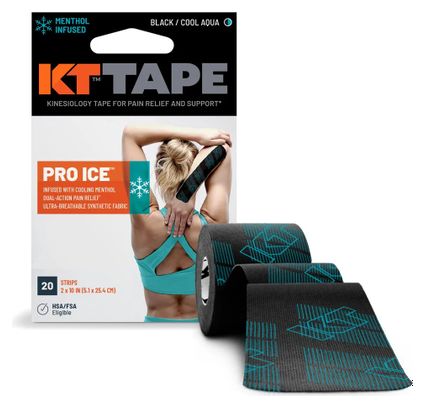 Cinta Kinesiológica KT Tape Pro Ice Negro
