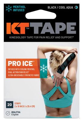 Cinta Kinesiológica KT Tape Pro Ice Negro