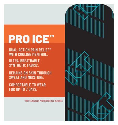 Cinta Kinesiológica KT Tape Pro Ice Negro