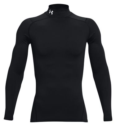 Maglia a compressione manica lunga Under Armour ColdGear Armor nera