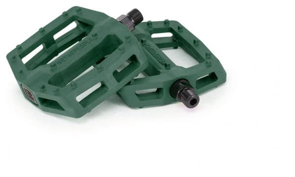 WeThePeople Logic Flat Pedals Green