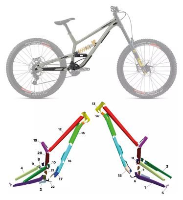 Commencal - Furious - 2021 - L - Brillant