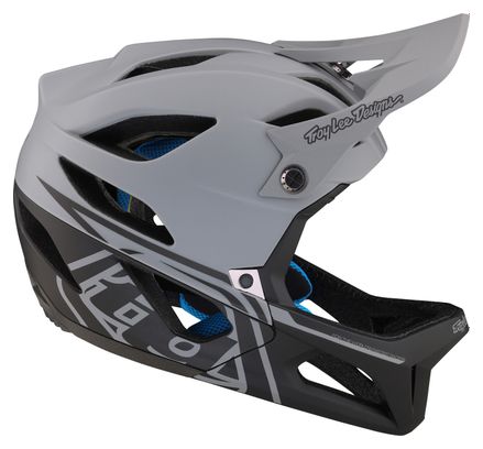 Casque Intégral Troy Lee Designs Stage Mips Gris/Noir