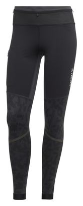 Lange Tights adidas Terrex Agravic Schwarz Women