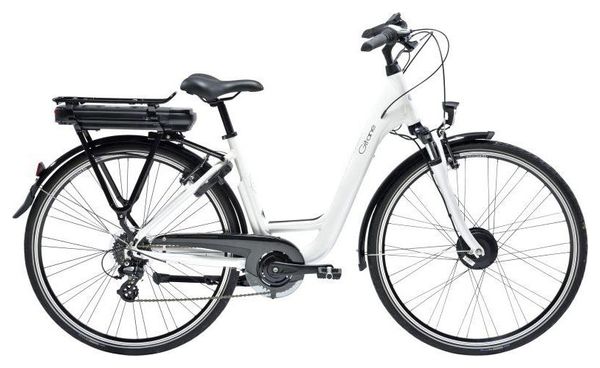 Gitane Organ'e-Bike Women Hybrid Urban Bike 700 mm Shimano Altus 8S White Pearl