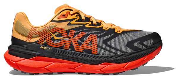 Trail Running Shoes Hoka Tecton X 2 Black Orange