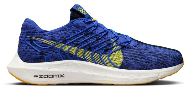 Nike Pegasus Turbo Flyknit Next Nature Blue Yellow Running Shoes