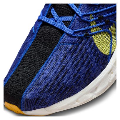 Nike Pegasus Turbo Flyknit Next Nature Blue Yellow Running Shoes