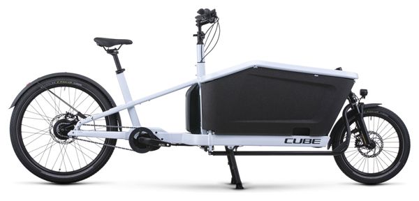 Cube Cargo Dual Hybrid 1000 Elektro-Lastenrad Enviolo Cargo 1000 Wh 20/27.5'' Flash White 2023