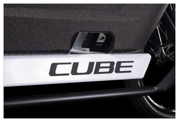 Cube Cargo Dual Hybrid 1000 Elektro-Lastenrad Enviolo Cargo 1000 Wh 20/27.5'' Flash White 2023