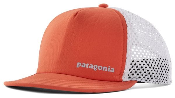 Unisex Patagonia Duckbill Shorty Trucker Cap Orange/Weiß