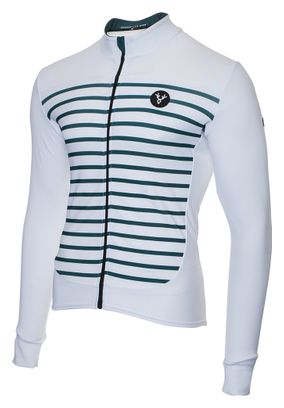 LeBram Ventoux Long Sleeve Jersey Wit Groen