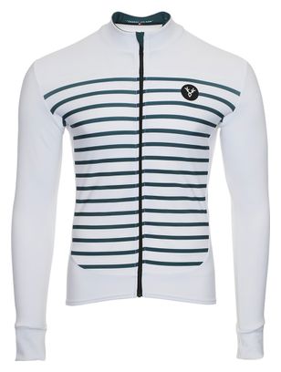 LeBram Ventoux Long Sleeve Jersey Wit Groen