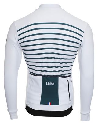 LeBram Ventoux Long Sleeve Jersey White Green