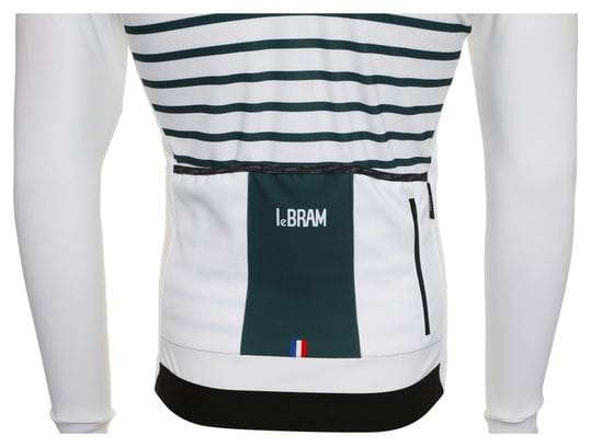 LeBram Ventoux Long Sleeves Jersey White Green