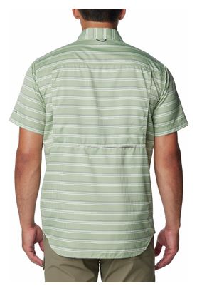 Camiseta Columbia Silver Ridge Utility Manga Corta Verde